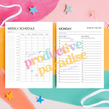Quarterly Canva KDP Planner Template